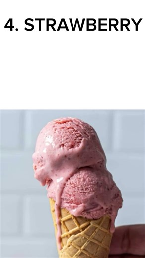 Most popular ice cream flavours!