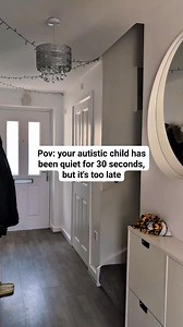 1.9M views · 35K reactions | Pov: your autistic child has been quiet for 30 seconds, but it's too late #autismfamily #autismawareness #autismparent #autismsupport | The Spectrum And Me | Facebook