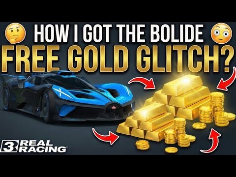 GET FREE Bugatti Bolide NOW! (Gold Glitch) | Real Racing 3