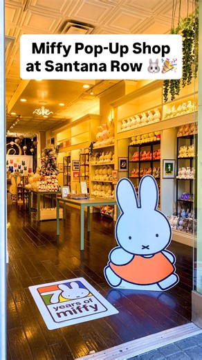 Miffy Pop-Up Shop at Santana Row is now open! 🐰✨ Join us in celebrating the 70th anniversary of Miffy with merchandise - Kinokuniya exclusive bags, stationery, plushies, and more! 👝📒🥤🎈🎨 📍 Maido Extension Santana Row 377 Santana Row #1105 San Jose, CA 95128 🕛 Hours: 11am - 8pm (Mon - Thu) 11am - 9pm (Fri - Sat) 11am - 7pm (Sun) Learn more: https://usa.kinokuniya.com/maido-extension-pop-up-shop #miffy #miffylover #miffystyle #santanarow #sanjose #maido #kinokuniya | Kinokuniya USA