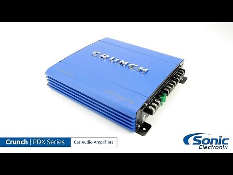 Crunch PDX Series Car Audio Amplifiers | Product Overview