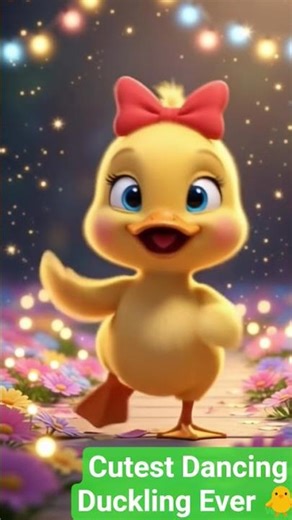 Cutest Dancing Duckling Ever 🐥💛 #cute #cutecat #pets #cat #dialough