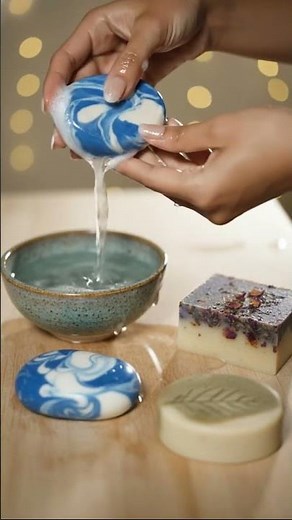 Satisfying Hand Washing ASMR | Water + Bubbles Sounds