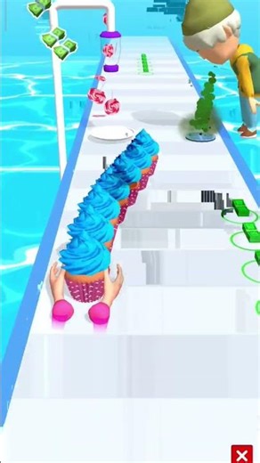 Perfect Cake Stack in Bakery Stack Game 🎂#viral