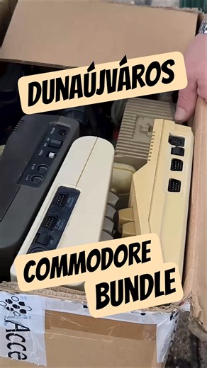 Retro Commodore pc csomag vagy bundle Dunaújvárosból #nostalgia #shorts #retrotech #commodore