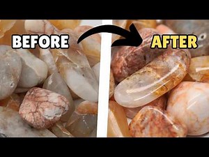 Satisfying Quartz Rock Tumbling Transformations!