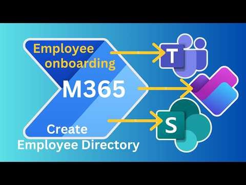 Employee Onboarding Part 1 - Employee Directory | Create SharePoint List