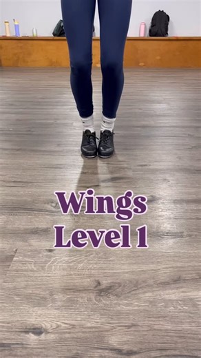 Studio 5.6.7.8 Inc | Tap wings, leveled up. Basic ➡️ advanced ➡️ bonus round (with a giggle) 🤭 #tapdance #wings #dancestudio #studio5678brantford | Instagram