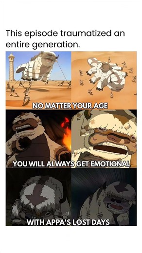 Is this the SADDEST moment in ATLA ?#avatar #atla #avatarthelastairbender#appa#appalostdays #lok