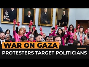 The protesters targeting US lawmakers as Israel starves Gaza | Al Jazeera Newsfeed