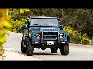 1997 Land Rover Defender 90 NAS Driving Video