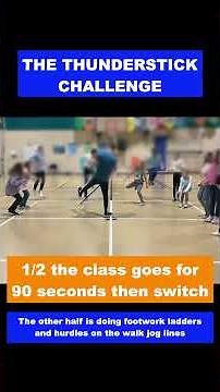 The Thunderstick Challenge | A fun Jump Rope Warmup for PE Class |
