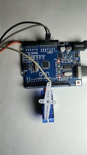 Arduino kontrollü sg90 servo motor
