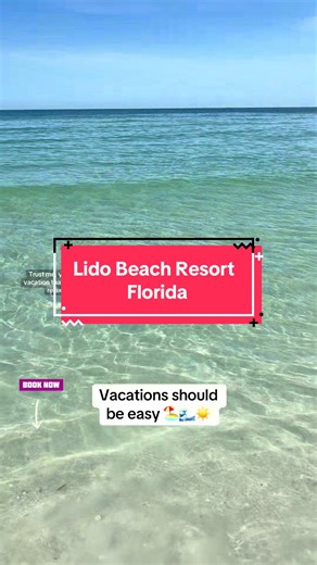 Most travelers don’t realize how much the right hotel impacts their Sarasota trip 🌴 Lido Beach Resort sits right on the water with private beach access, an adult-only pool, and walkable access to St. Armands Circle — which makes the entire stay feel easier. The right hotel changes everything. Book now to take advantage of the special TikTok promotion. Get $80 cash back from PayPal after you complete your hotel stay. This is valid on hotel stays of $200 or more and applies to first time bookings