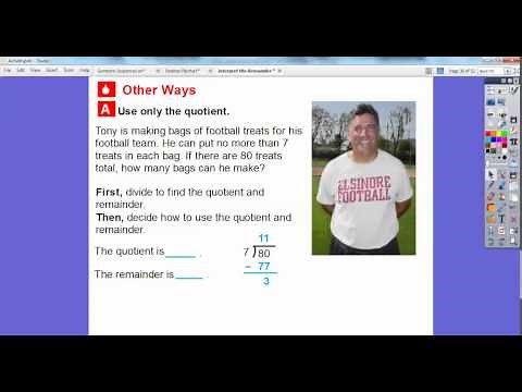 Interpret the Remainder - Lesson 4.3