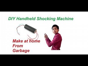How to make a shocking machine at home tutorial by DIYLIFEHACKER