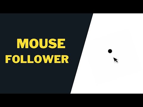 How To Add Mouse Pointer Follower Effect To Your Website