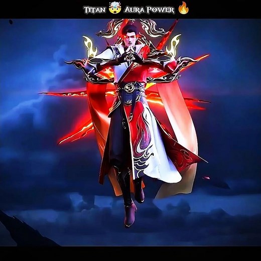 Btth Tital Rule Tempest Aura 🤯|| Battle Through The Heavens 🔥 || #btth #shorts #donghua #xiaoyan