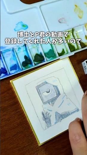 【お絵描き】最推しハーレーソーヤー博士描くぞ！👁️📺登録者数2600人突破ありがとう記念【Poppy Playtime】