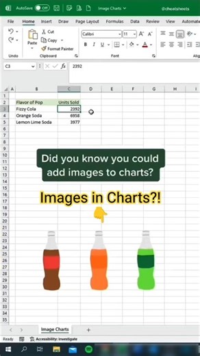 Excel Charts Can Use IMAGES?! 🤯 This Trick Is Insane