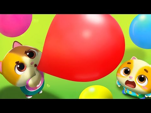 Colorful Balloons Song | Colors Song | The Shapes Song | Kids Songs | Mimi and Daddy