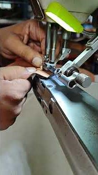 tuff pocket stitch very easy on this machine durkopp adler