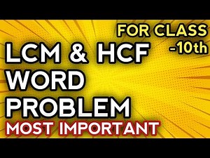 Real Numbers: How to Solve HCF and LCM Problems Easily | Class 10 Math Made Simple