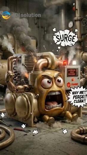 여름철 저압터보냉동기 서지(Surge) 현상 원인과 예방 관리법