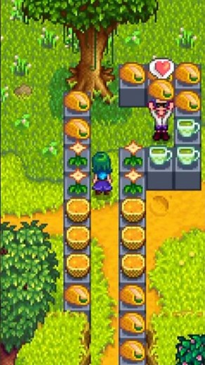 Caroline's Green Tea Effect - Stardew Valley #stardewvalley