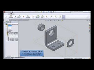 Tutorial de Solidworks (básico) 8.Ensamble