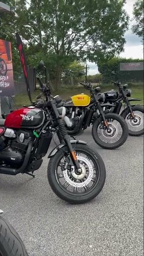 BSA Bantam and Scrambler launch