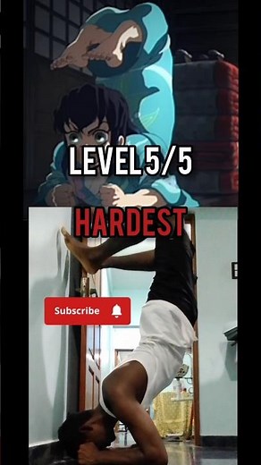 I MASTERED Demon Slayer Poses From Easy To Hardest?#animepose