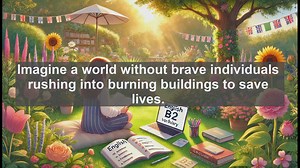 1500 Must Know CEFR B2 Vocabulary - Firefighter: Exploring the Vocabulary of Heroism