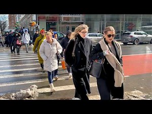 New York City Upper East Side Manhattan 4K Walking Tour