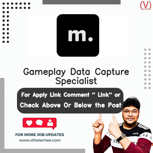 Gameplay Data Capture Specialist at micro1 – Remote / Work From Home | Apply 2026 - V The Techee Jobs