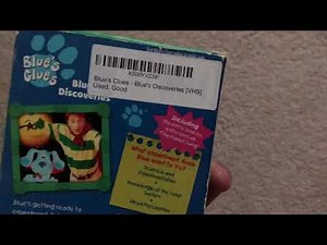 Blue’s Clues: Blue’s Discoveries 1999 VHS