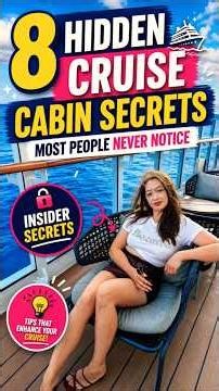 8 Hidden Cruise Cabin Secrets Most People Never Notice