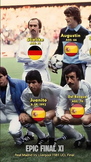 Real Madrid 0-1 Liverpool UCL Final 1981 🔥 ONLY Stielike & Cunningham Were Non-Spanish! 🤯