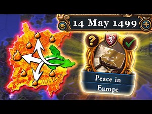 IN 56 YEARS! Conquer ALL OF Germany! as PEACEFUL Bohemia in EU4 guide 1.36