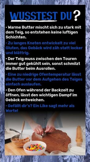 Ein Backfehler ruiniert deinen Blätterteig-Traum