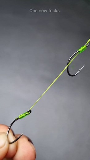 123K views · 1K reactions | How to Tie a Dual Hook Knot in Seconds!  #fbreelsfypシ゚viralfbreelsfypシ゚viral #facebookreels #facbookfollowers #instafishing #fishingknottying #hookknot | One new Tricks | Facebook