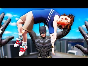 We Stole Batman Powers to Throw FNAF Gregory off a building... (Boneworks Multiplayer)