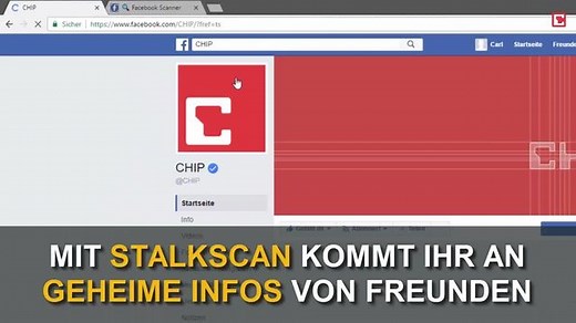 Stalkscan: Facebook-Stalking war noch nie so einfach