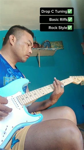 Drop C Tuning✅Basic Riffs✅