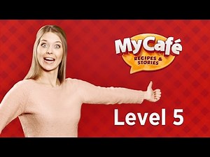 My Cafe: Level 5. More Money from Recipes with Spices. VIP Level.