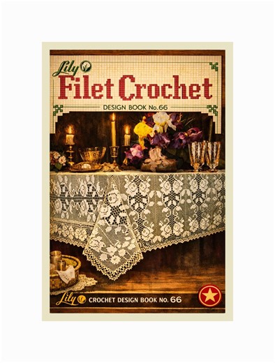 Filet Crochet Design Book - Etsy