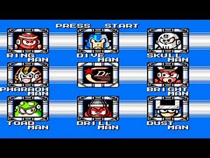 Mega Man 4 - Stage Select (Sega Genesis Remix)