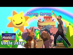 Arky Arky | Dance A-long with Lyrics | Uncle Jerry | Kids Worship | Mightystep KDC