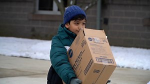 Here’s something to warm you up on this frigid Friday! The South Park Elementary Center Stuff-A-Bus Toy Drive just wrapped up another year of incredible generosity. This morning, SPEC students loaded a school bus full of new toys and delivered them to the 96.1 KISS Stuff-A-Bus event in Robinson Township. | South Park School District