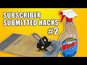 Subscriber Submitted Woodworking Hacks Episode 2 - Workshop Tips and Tricks